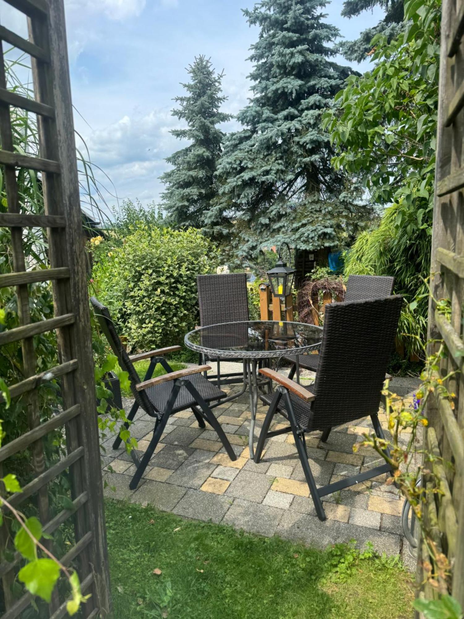 Ferienwohnung Hinterhermsdorf Glaser Sebnitz Exteriör bild